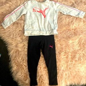 💝🧞‍♀️  PUMA girls 2 piece set!